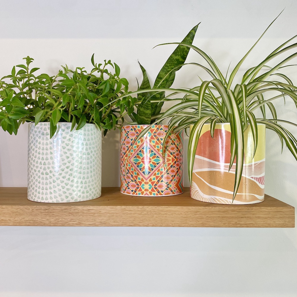 Nest of ceramic Pots